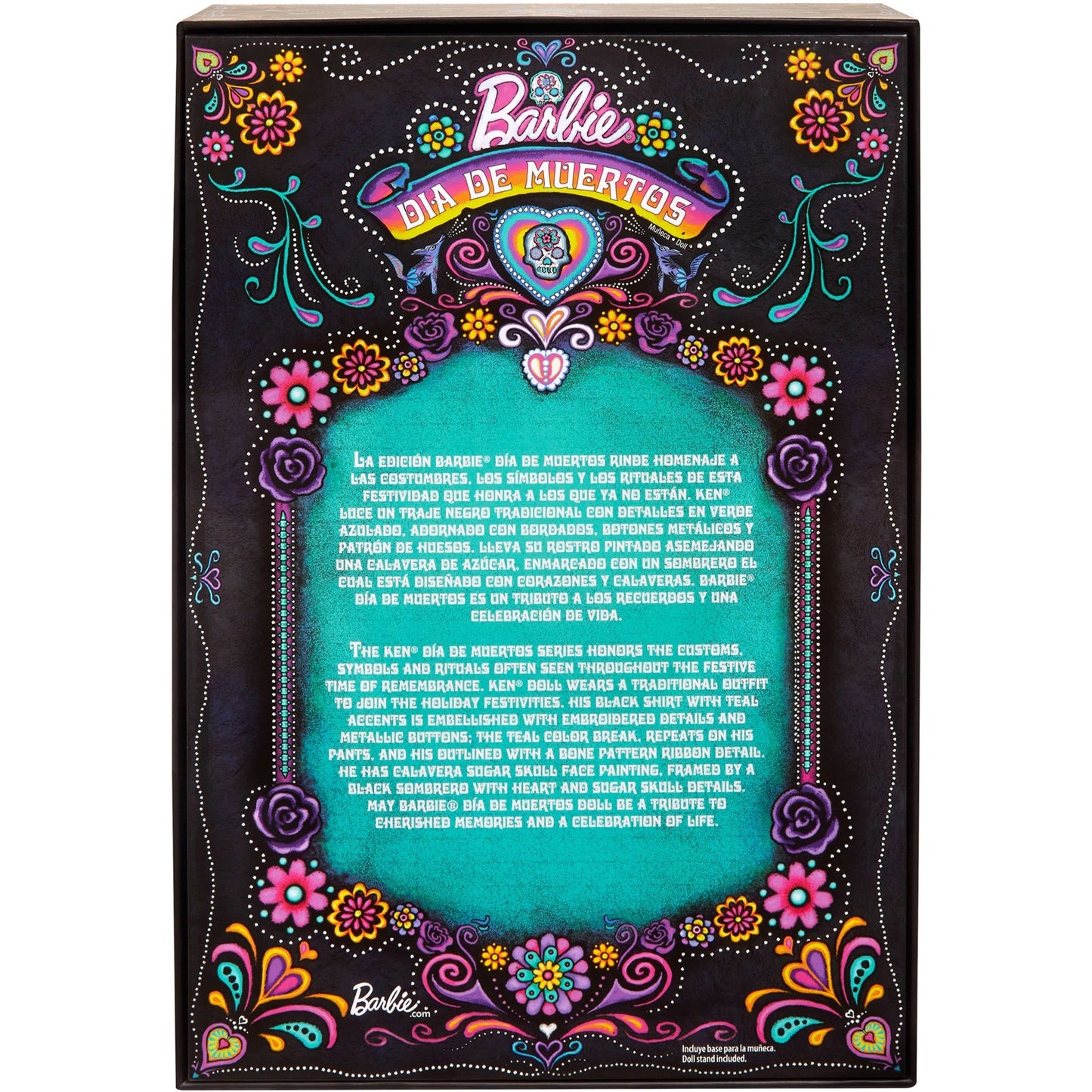Mattel Barbie Signature Día de Muertos 2024 - Ken-Puppe im schwarzen Anzug mit Hut
