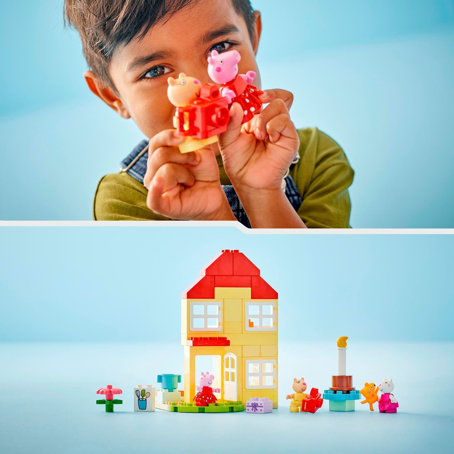 LEGO 10433 DUPLO Peppas Geburtstagshaus, Konstruktionsspielzeug