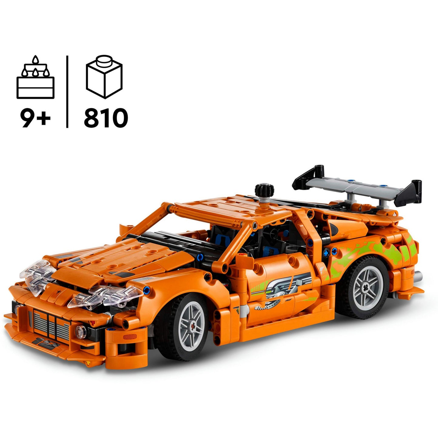42204 Technic Fast and Furious Toyota Supra MK4, Konstruktionsspielzeug