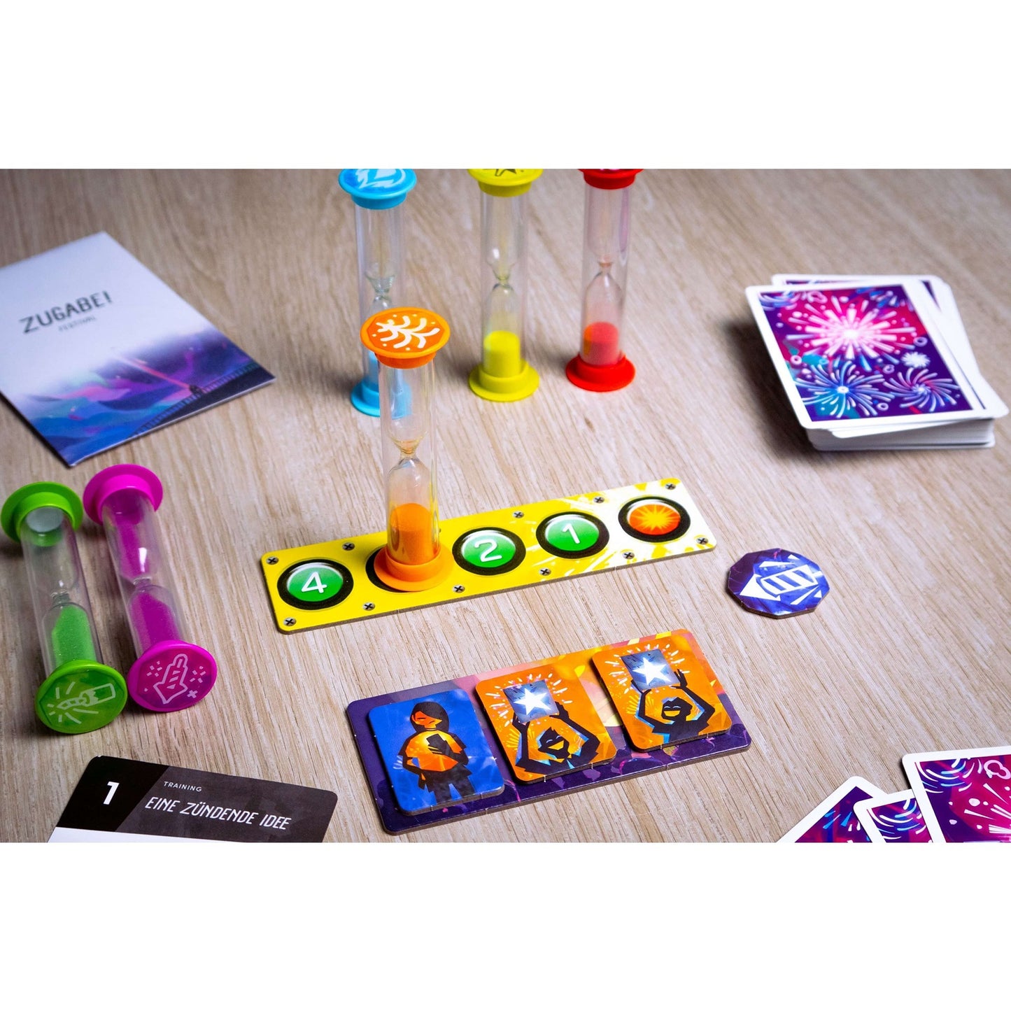 SkyRockets - Festival der Farben, Brettspiel