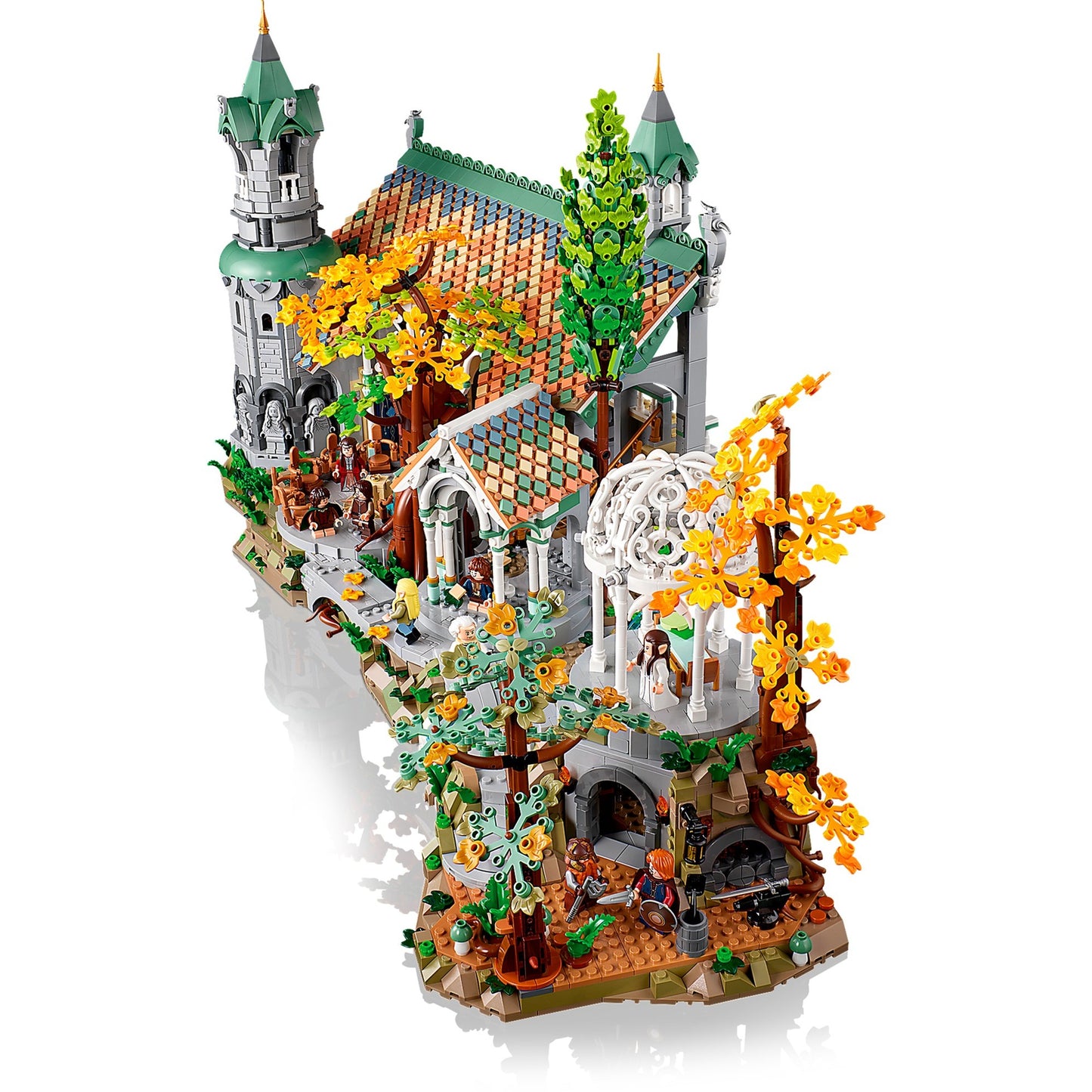 LEGO 10316 Der Herr der Ringe: Bruchtal, Konstruktionsspielzeug