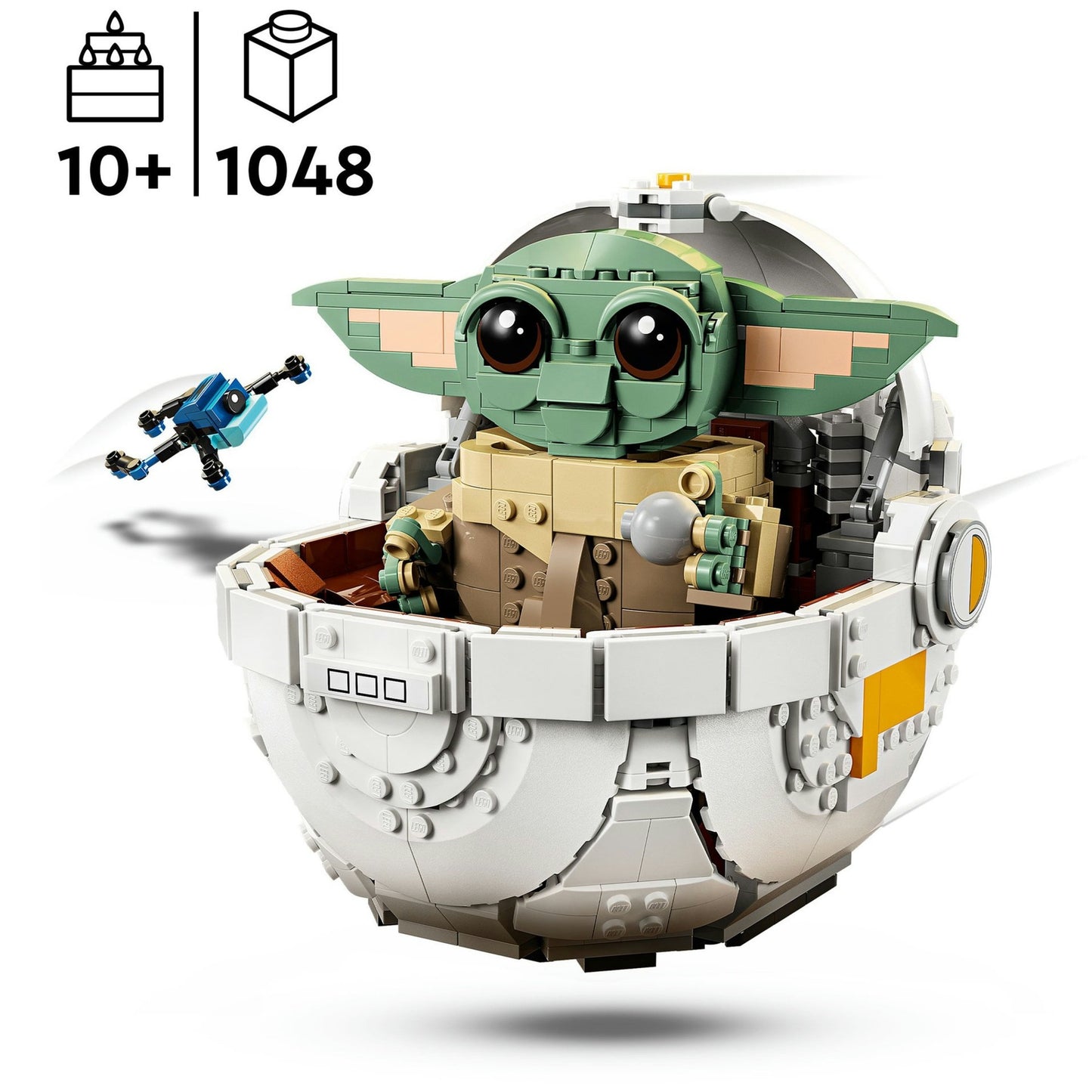 75403 Star Wars Grogu in seiner Repulsorwiege, Konstruktionsspielzeug