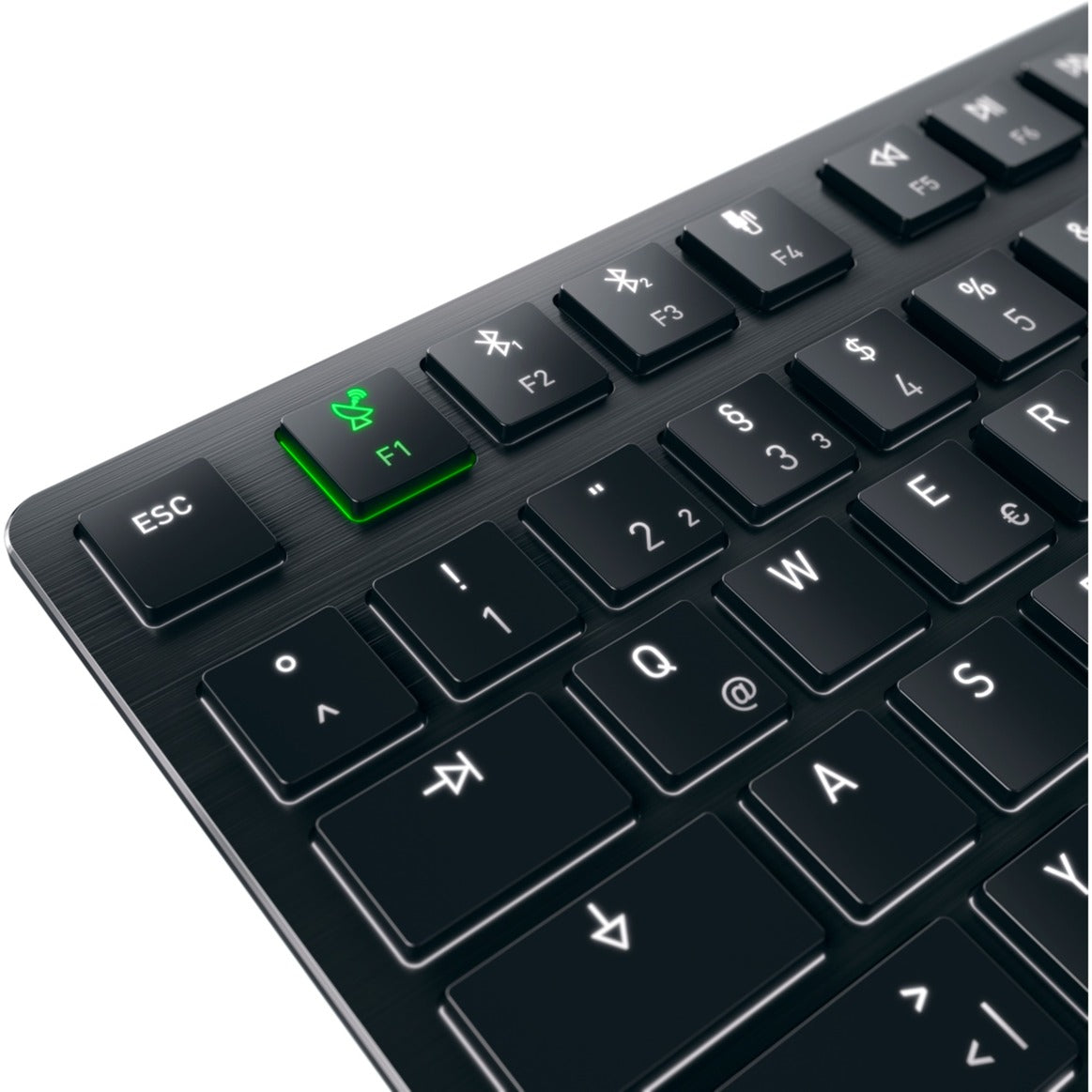 Cherry KW X ULP (schwarz, DE-Layout, Cherry MX Ultra Low Profile)