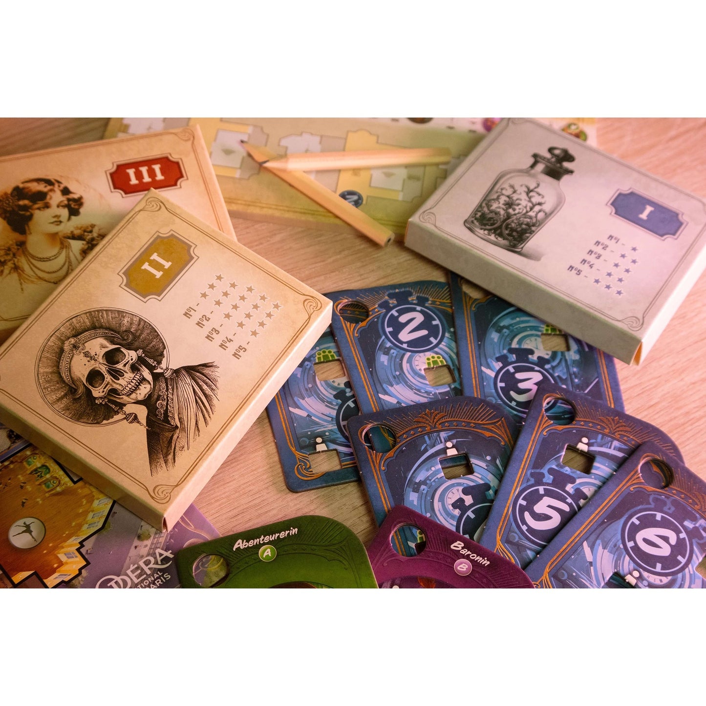 Kronologic - Paris 1920, Brettspiel