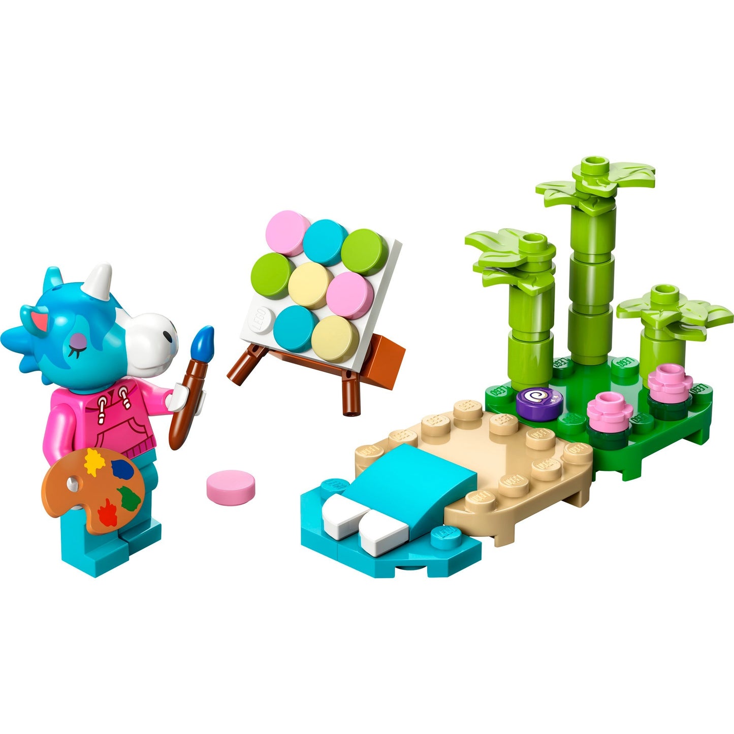 30703 Animal Crossing Jimmys Strandgemälde, Konstruktionsspielzeug