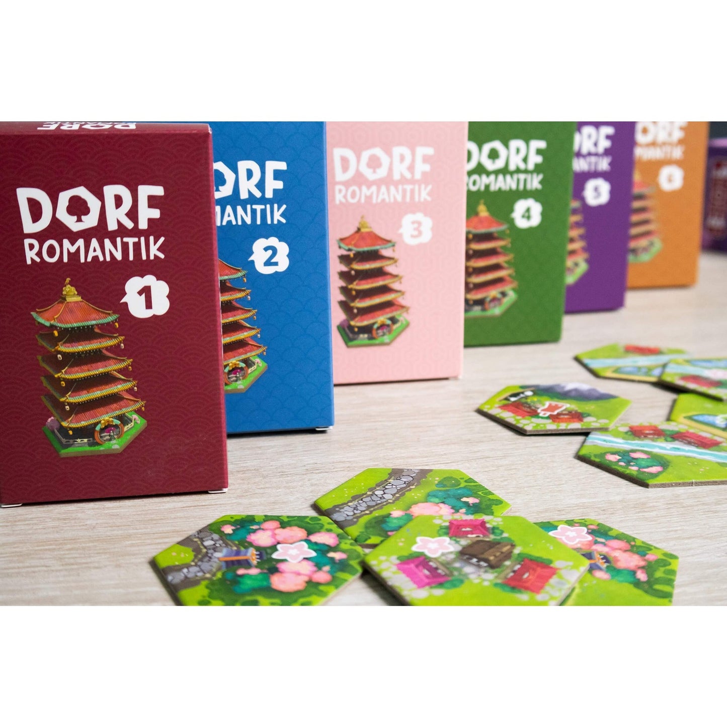 Dorfromantik - Sakura, Brettspiel