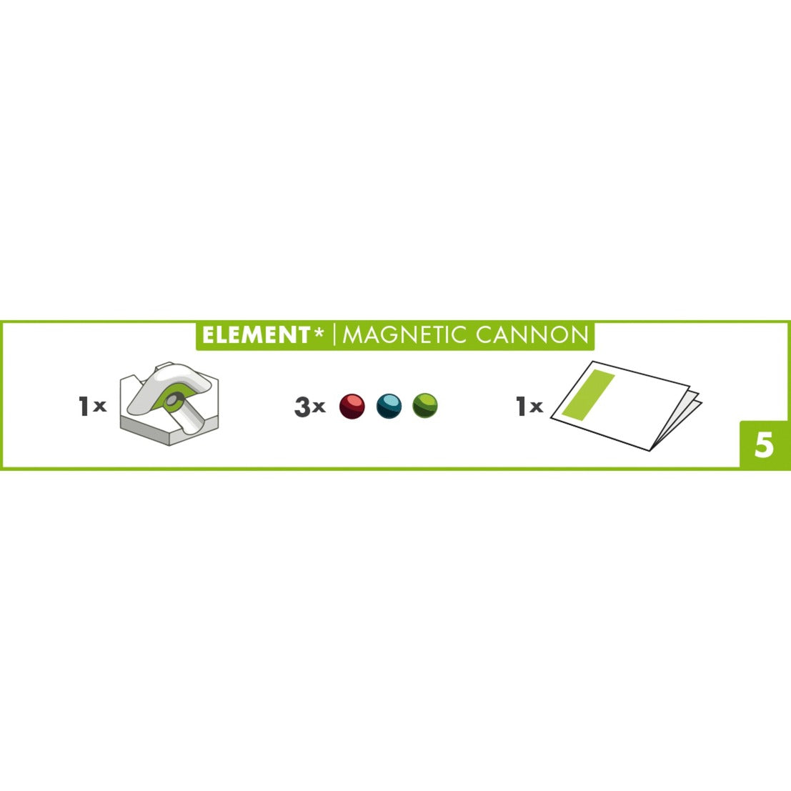 Ravensburger GraviTrax Element Magnetic Cannon, Bahn