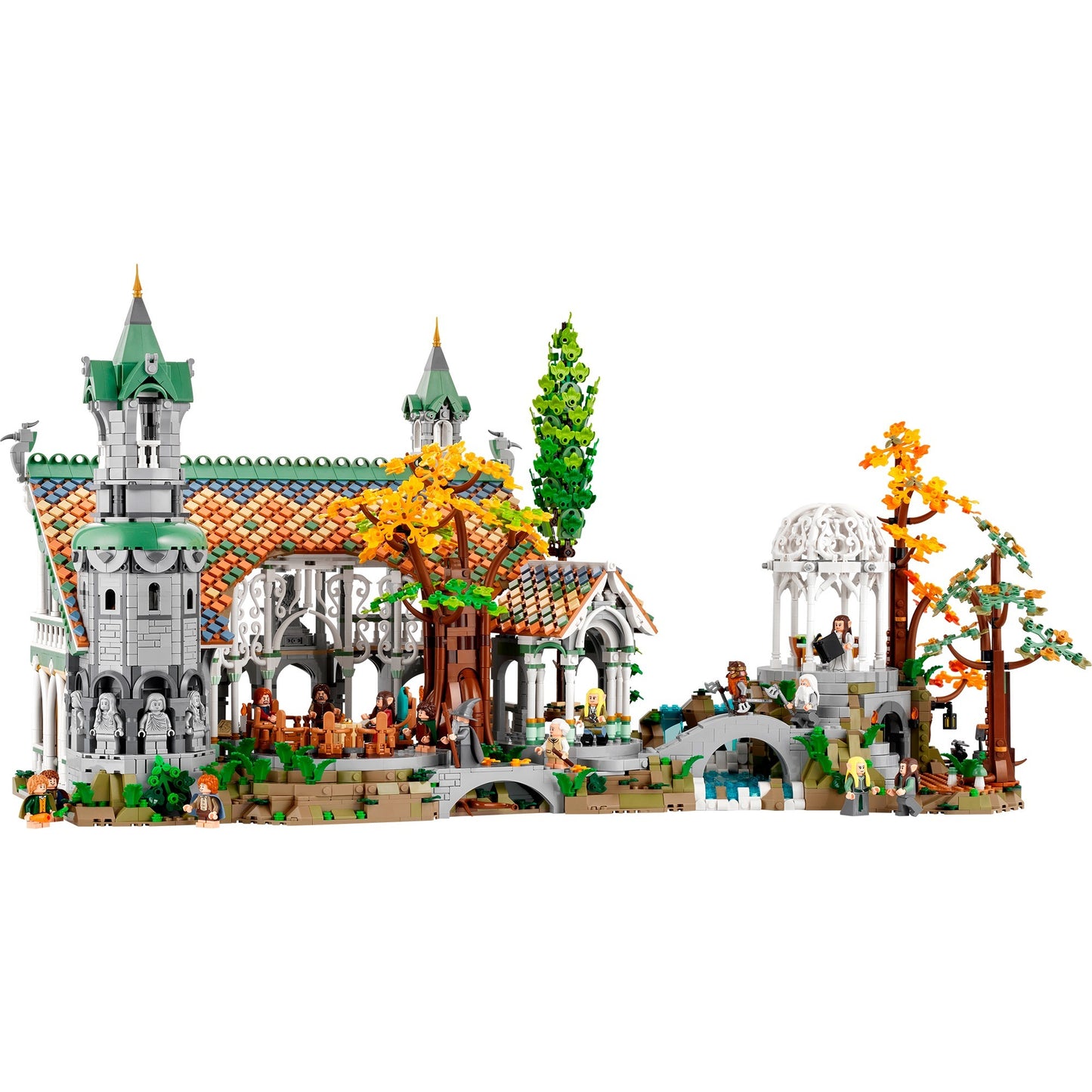 LEGO 10316 Der Herr der Ringe: Bruchtal, Konstruktionsspielzeug