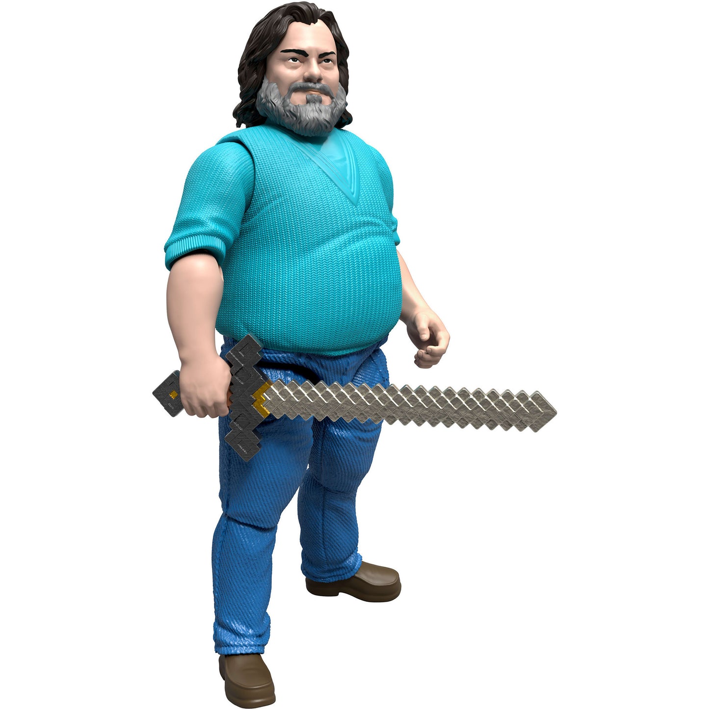 Minecraft Movie Steve Actionfigur und Zubehör, Spielfigur