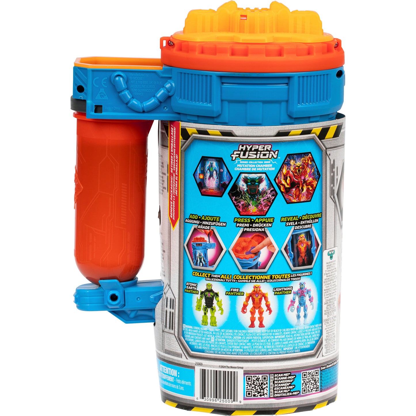 MrBeast Lab Mutators S2 Mutation Chamber - Flame Panther, Spielfigur