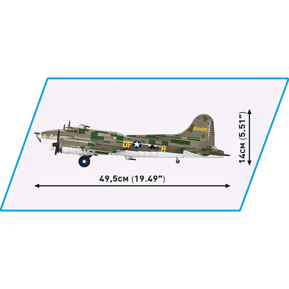 COBI Boeing B-17F Flying Fortress "Memphis Belle" - Executive Edition, Konstruktionsspielzeug