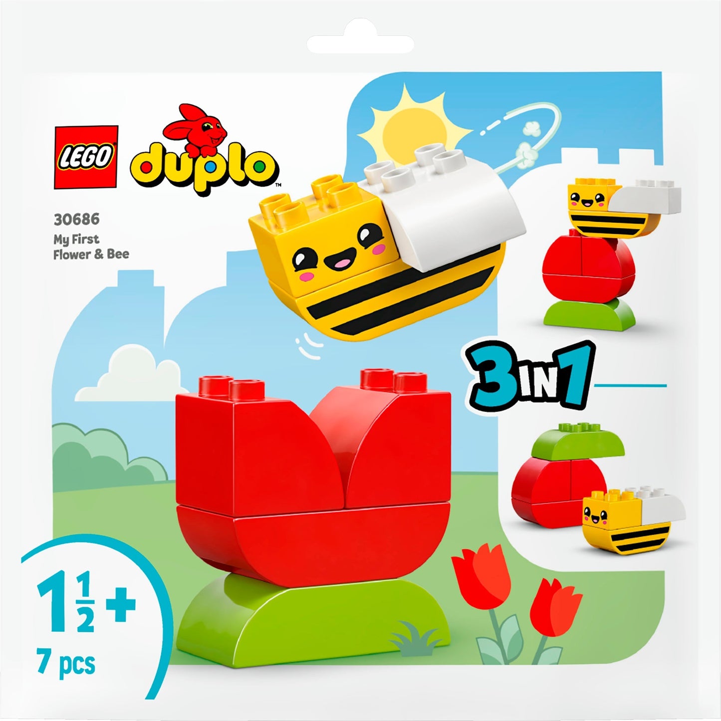 30686 DUPLO Mein erste Blume mit Biene, Konstruktionsspielzeug