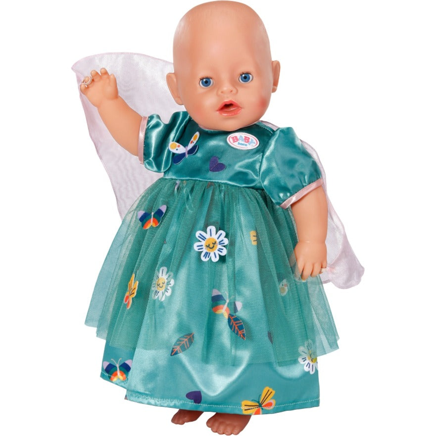 BABY born Feenkleid mit Flügeln 43cm, Puppenzubehör