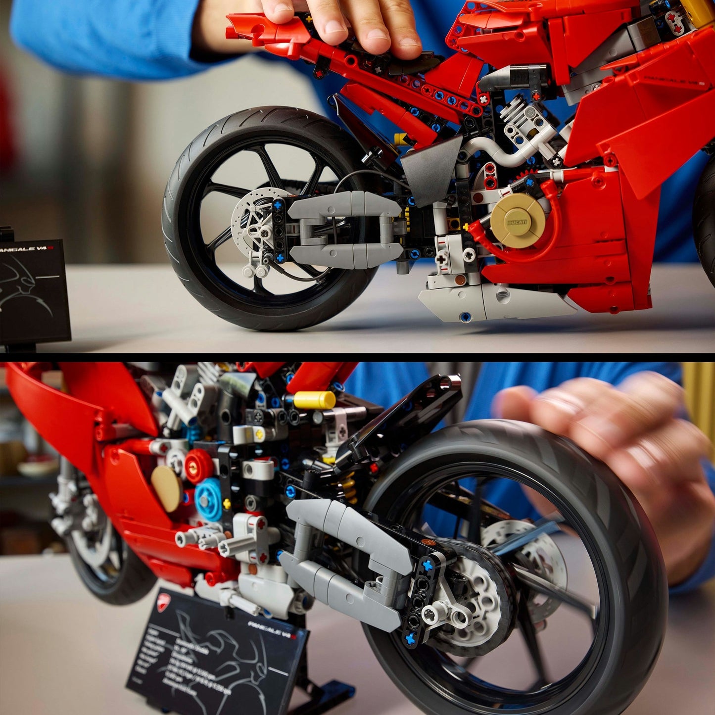 42202 Technic Ducati Panigale V4 S Motorrad, Konstruktionsspielzeug