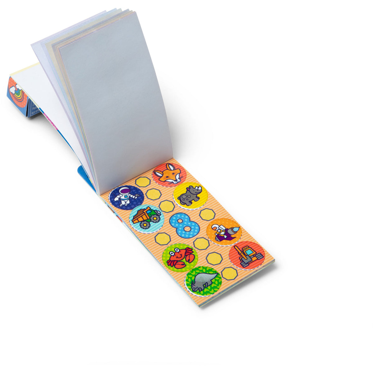 Melissa & Doug - Sticker WOW! Nachfüllset Überraschungspack, Basteln