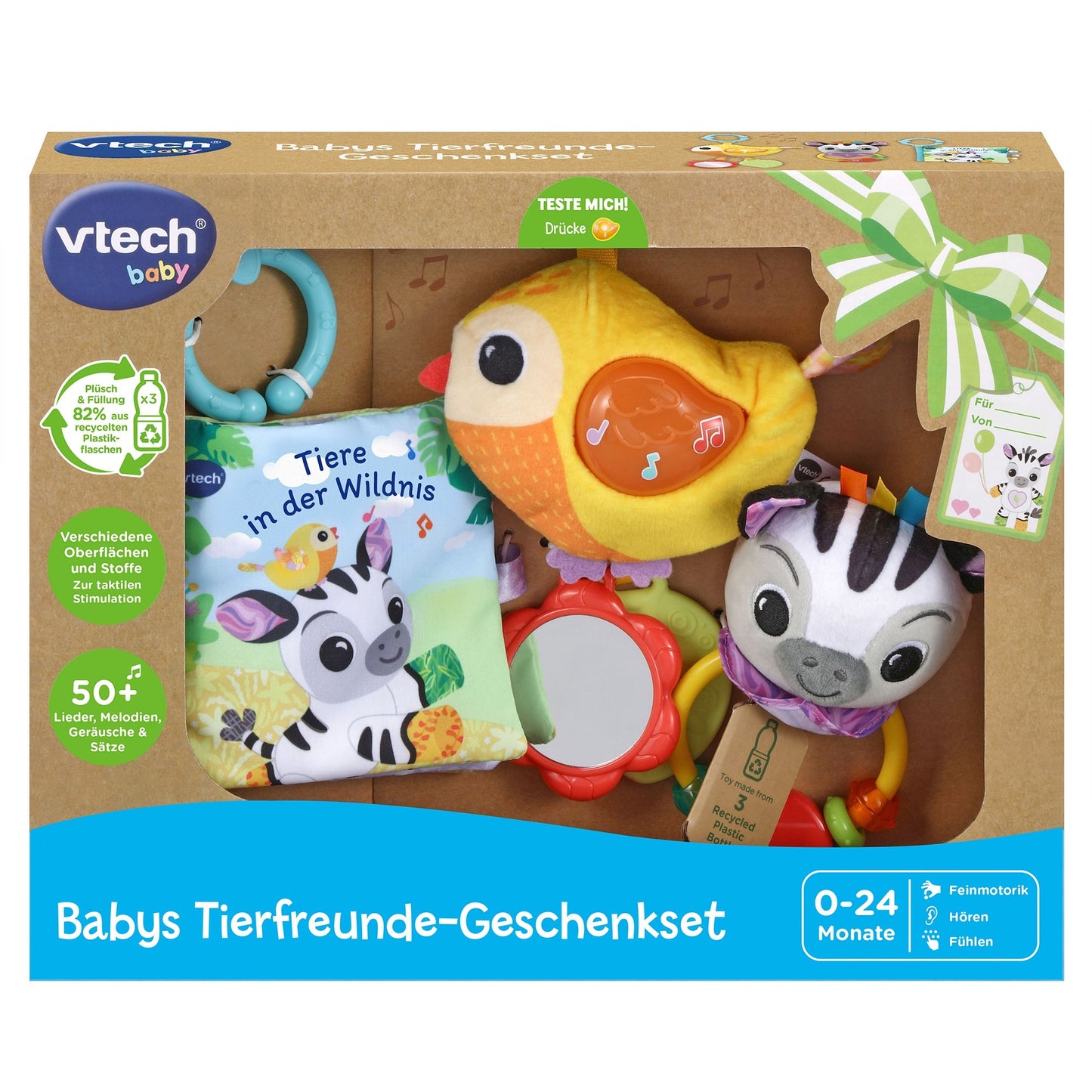 VTech Babys Tierfreunde-Geschenkset, Lernbuch