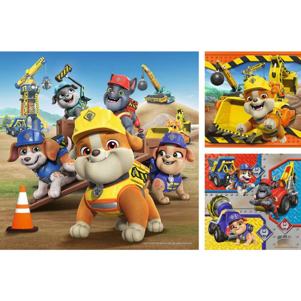Kinderpuzzle Rubble & Crew Arbeitsfahrzeuge