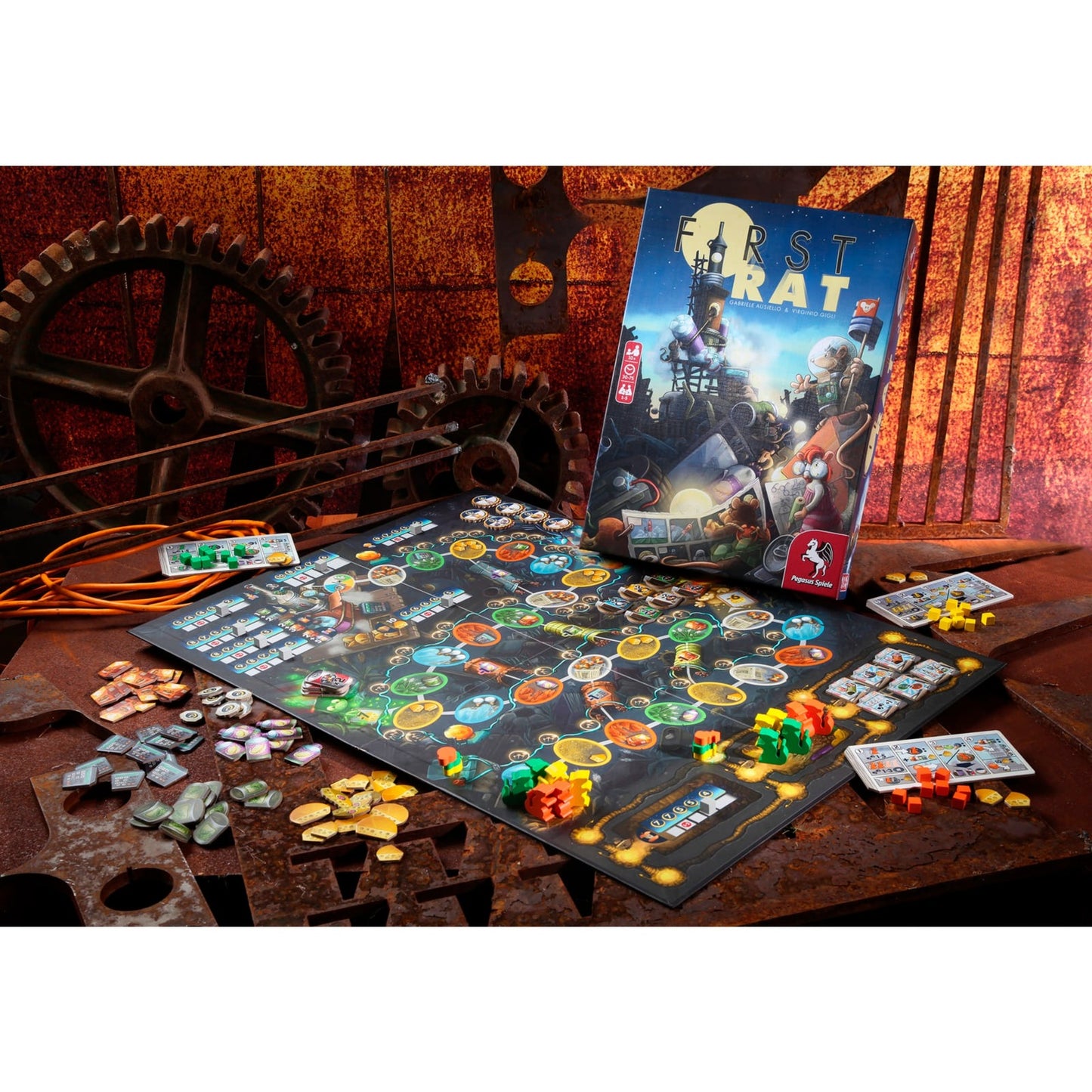 Pegasus First Rat, Brettspiel