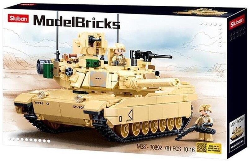 ModelBricks M1A2 SEP V2 Abrams, Konstruktionsspielzeug