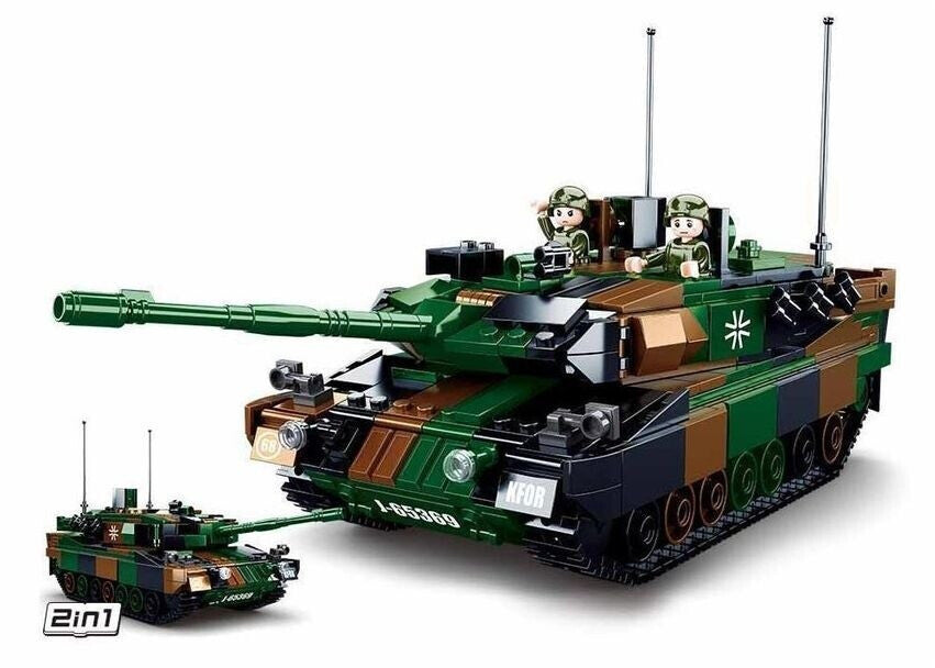 ModelBricks Leopard 2A5 Kampfpanzer, Konstruktionsspielzeug