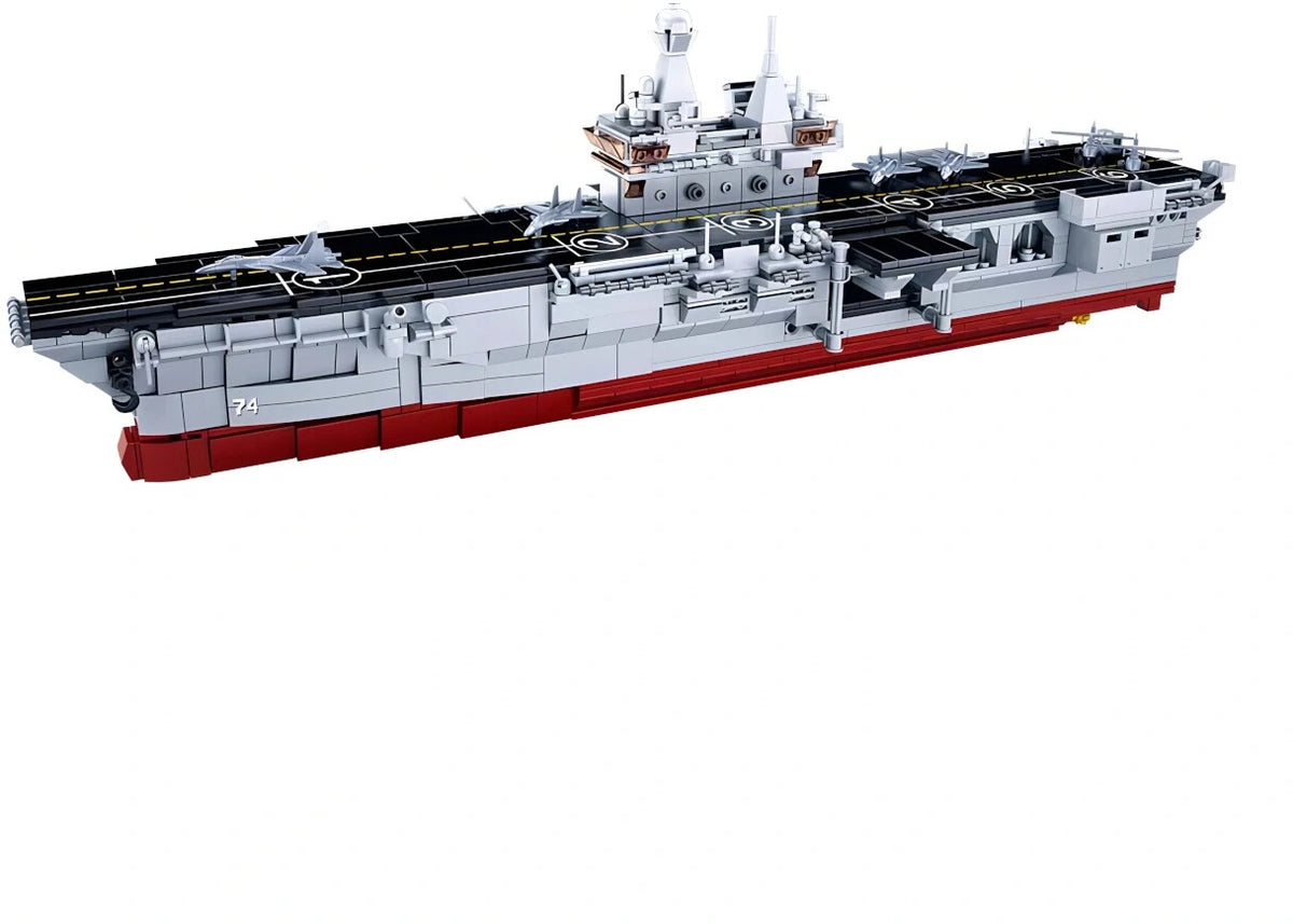 ModelBricks Grosser amphibischer Flugzeugträger, Konstruktionsspielzeug