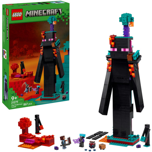 21279 Minecraft Der Enderman-Turm, Konstruktionsspielzeug