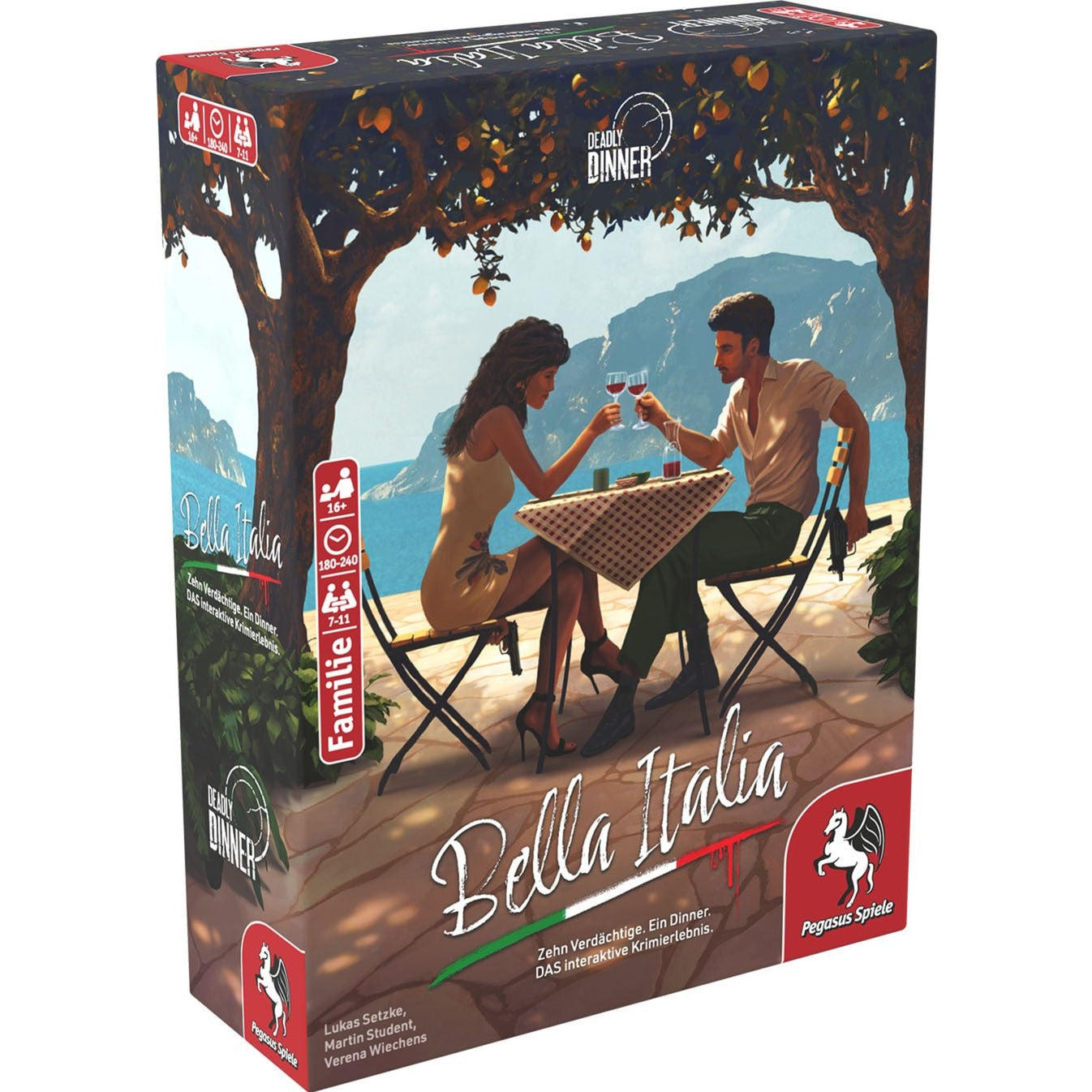 Deadly Dinner - Bella Italia, Brettspiel