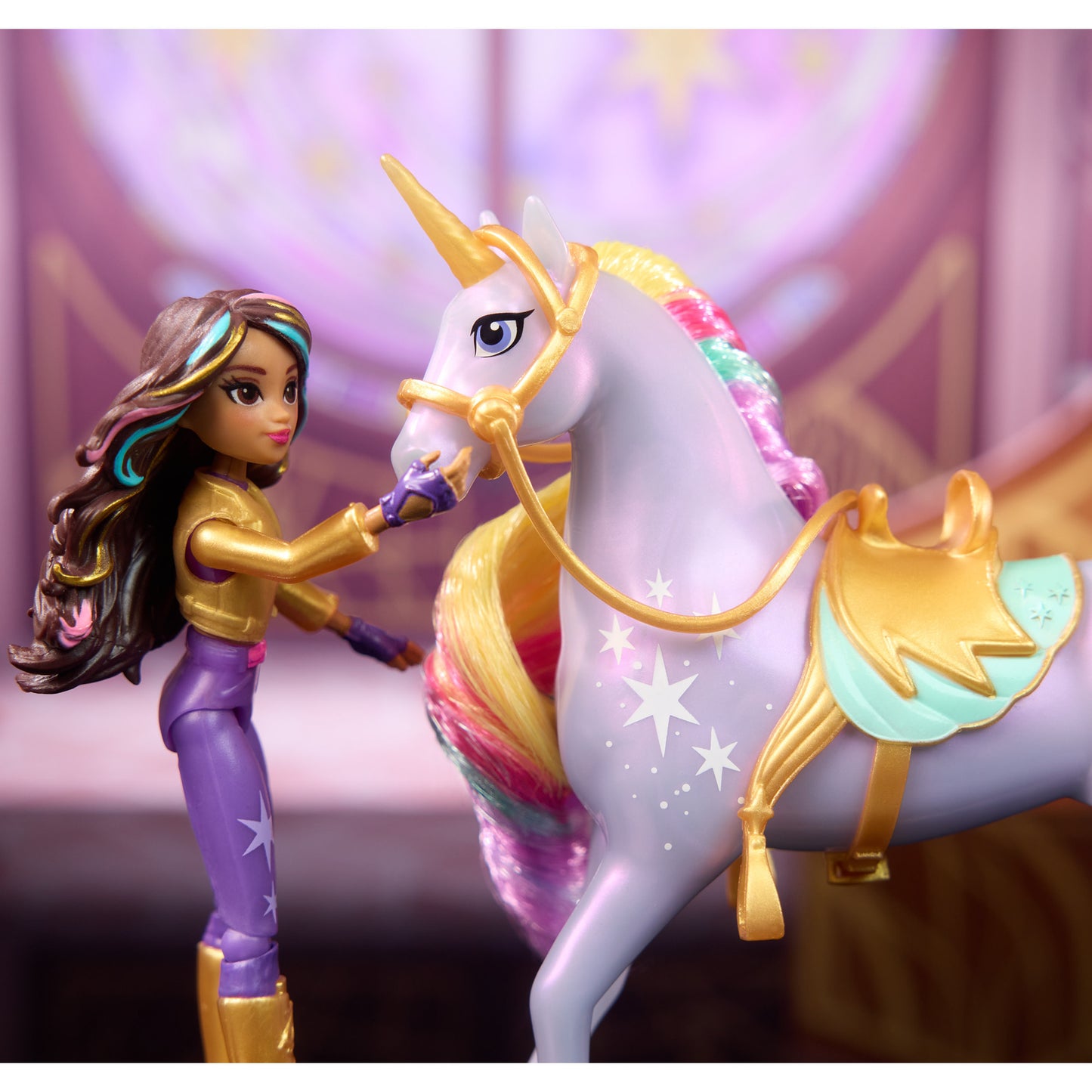 Unicorn Academy - Abenteuer-Set, mit Ravenzella, Sophia, Ava, Wildstar, Leaf, Spielfigur