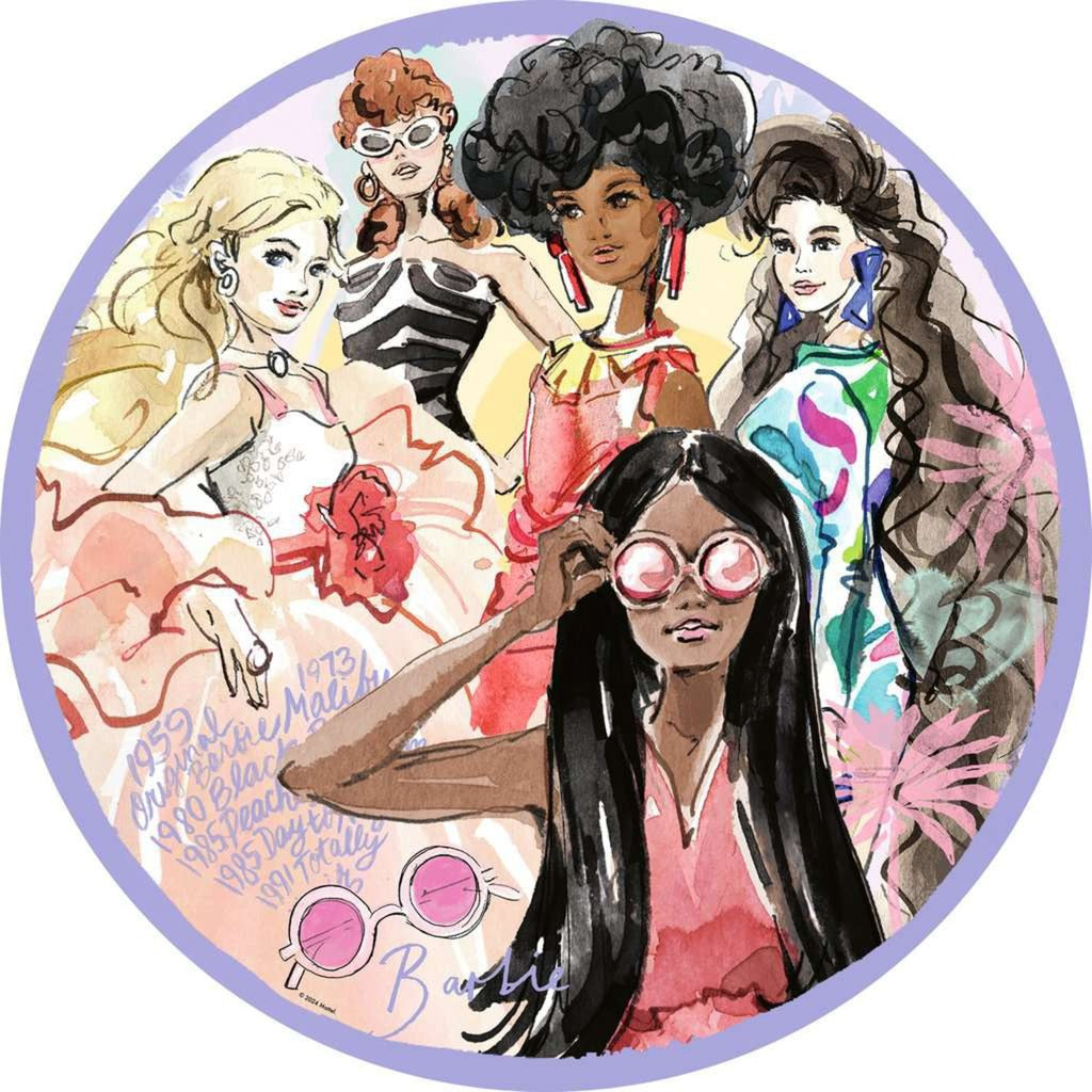 Rundpuzzle Barbie - Global Style Icon Since 1959