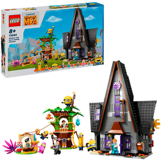 LEGO 75583 Minions Familienvilla von Gru und den Minions, Konstruktionsspielzeug