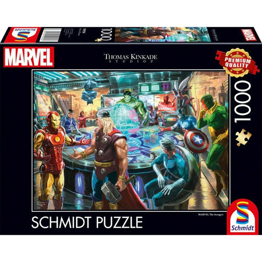 Schmidt Spiele Thomas Kinkade Studios: Marvel - The Avengers (1000 Teile)