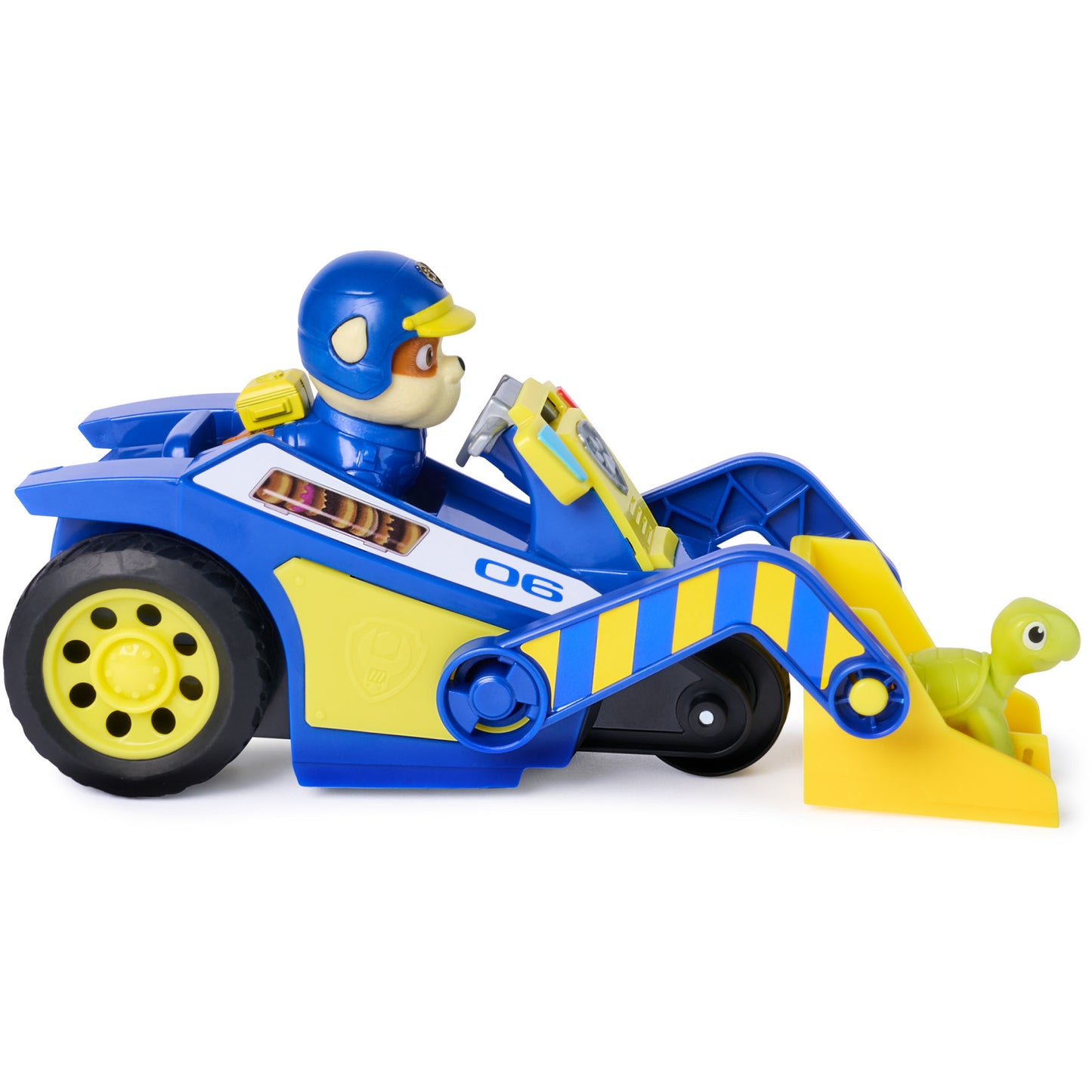 Paw Patrol - Search & Rescue: Rubbles Rettungs-Bulldozer mit 2 Figuren, Spielfahrzeug