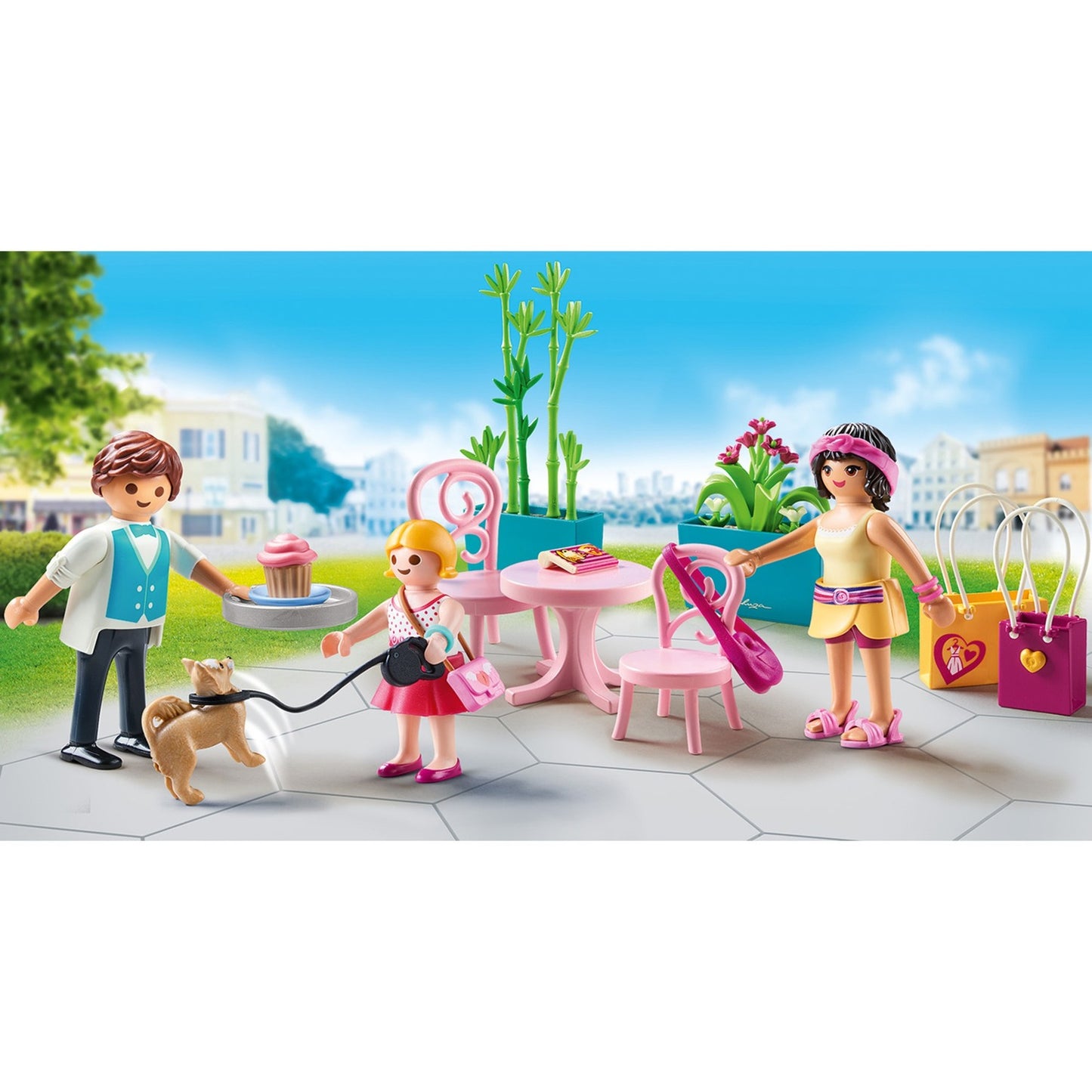 PLAYMOBIL 70593 City Life Kaffeepause, Konstruktionsspielzeug