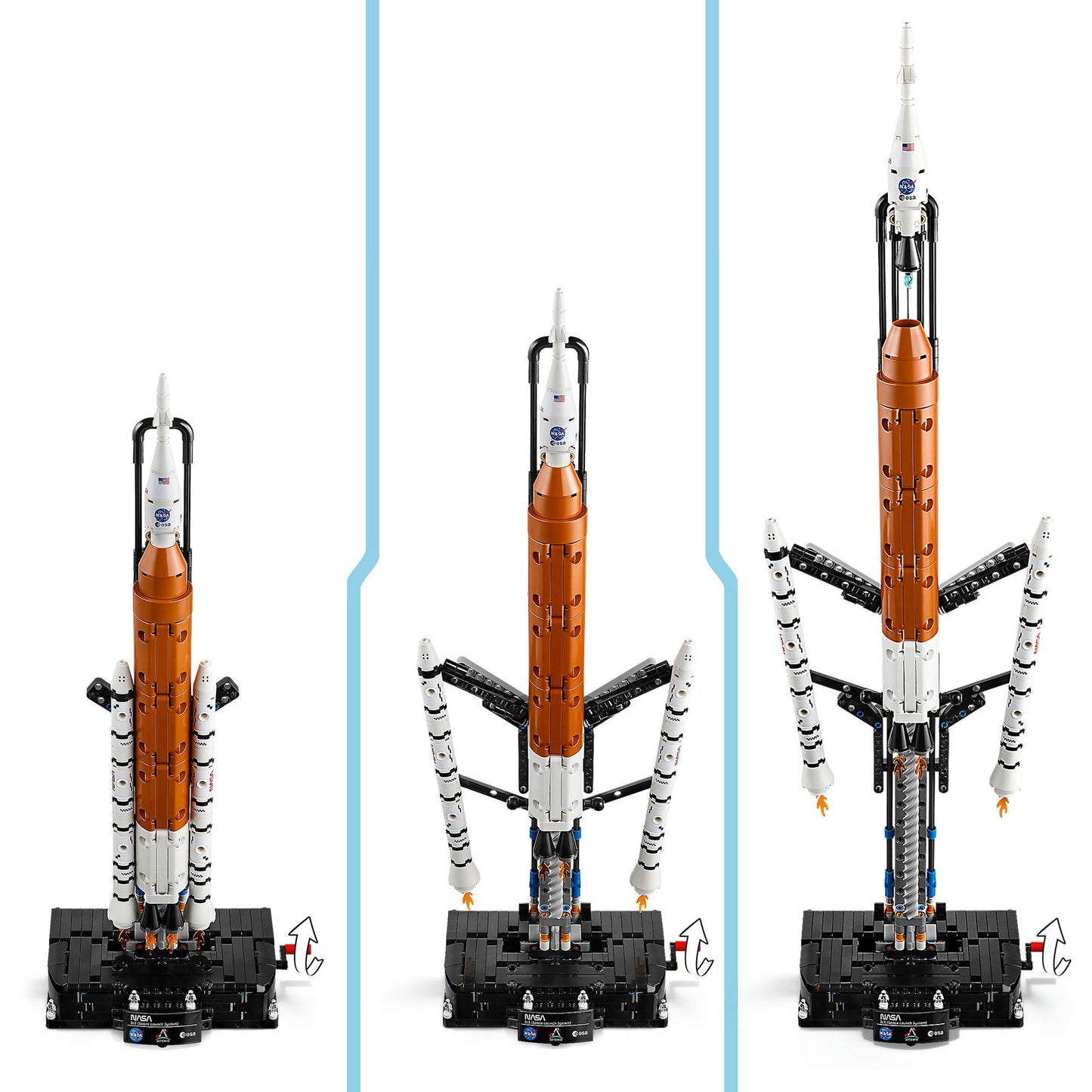 42221 Technic NASA Artemis SLS-Schwerlastrakete, Konstruktionsspielzeug