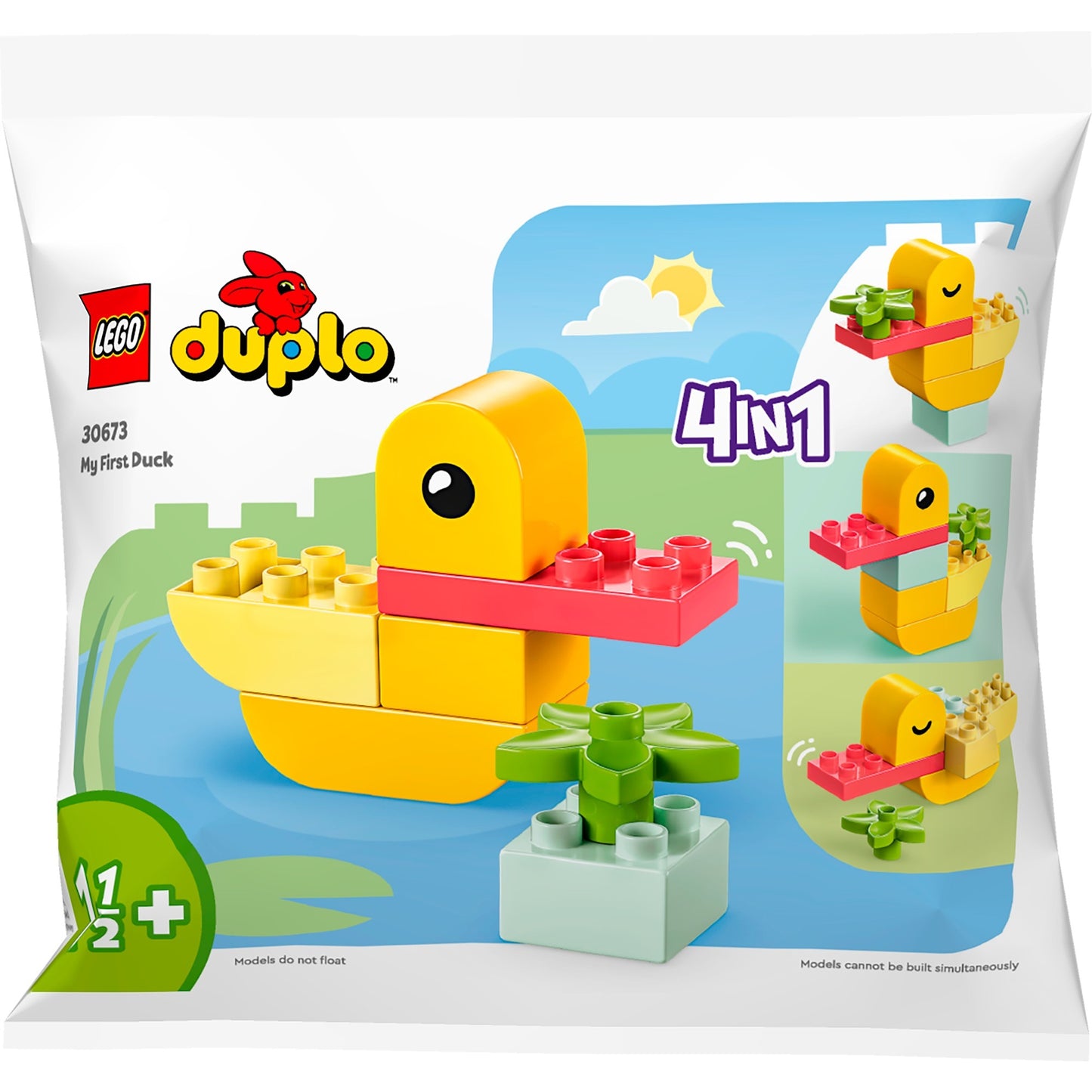 LEGO 30673 DUPLO Meine erste Ente, Konstruktionsspielzeug