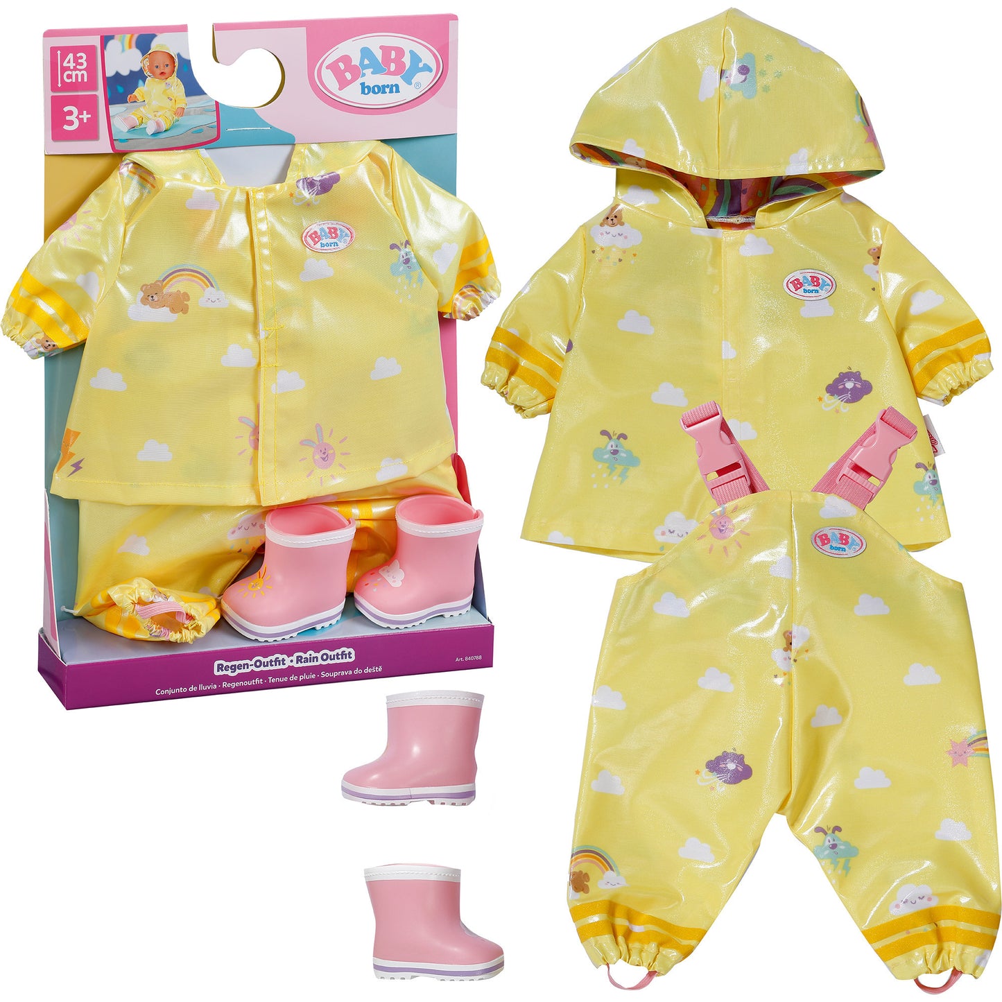 BABY born Regen-Outfit 43cm, Puppenzubehör
