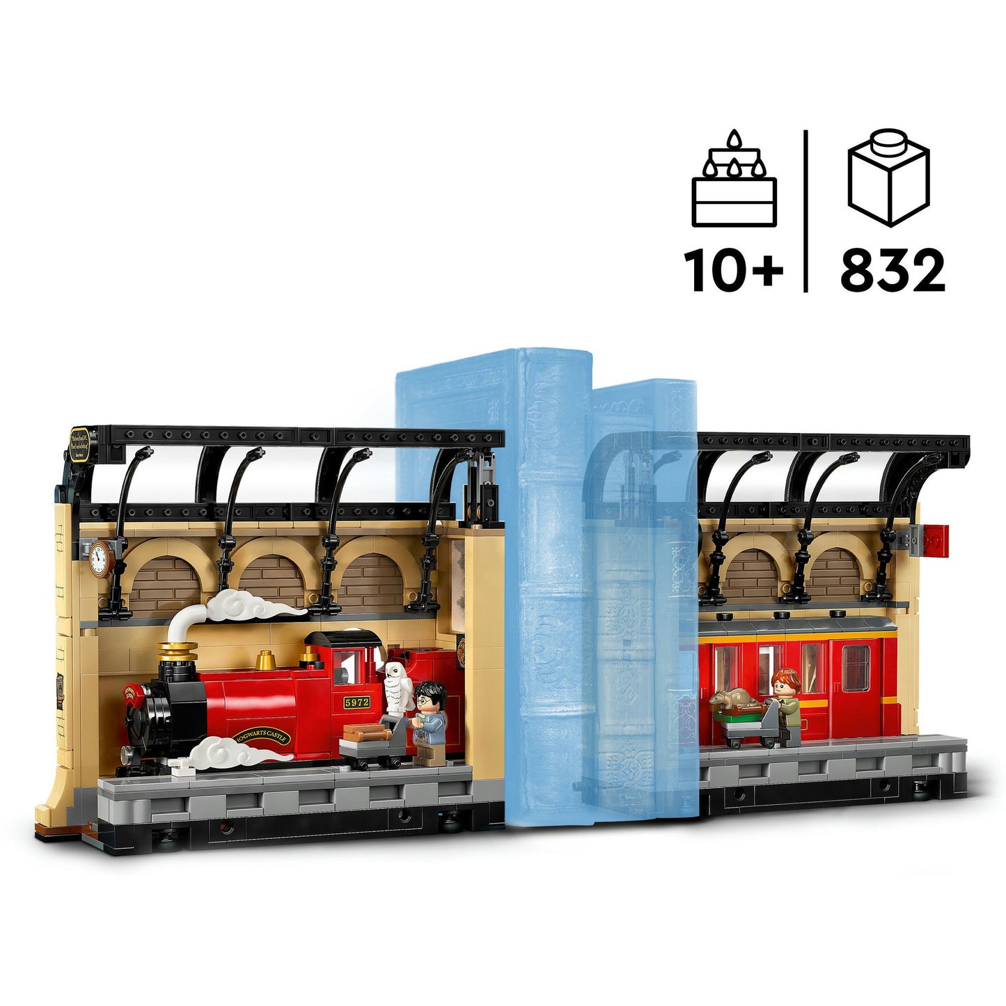 76450 Harry Potter Buchstütze: Hogwarts Express, Konstruktionsspielzeug