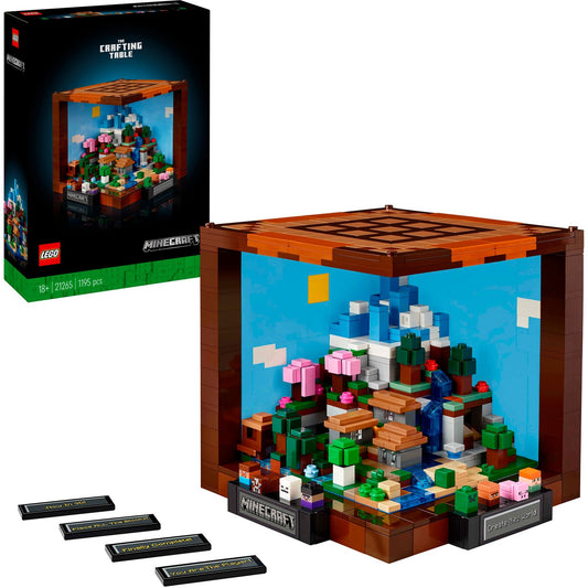 LEGO 21265 Minecraft Die Werkbank, Konstruktionsspielzeug