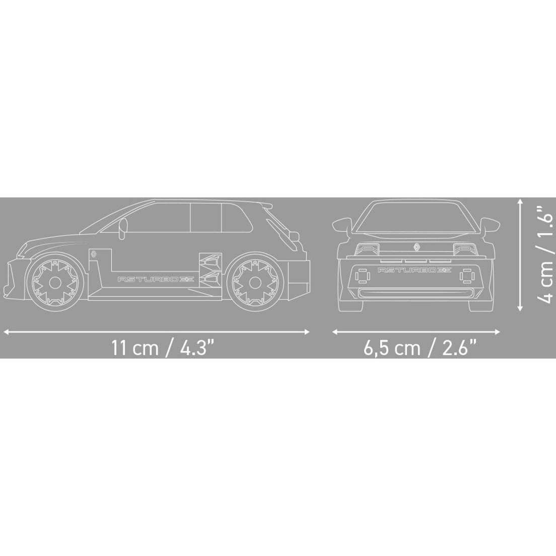 EV Station & Renault 5 Turbo 3E, Konstruktionsspielzeug