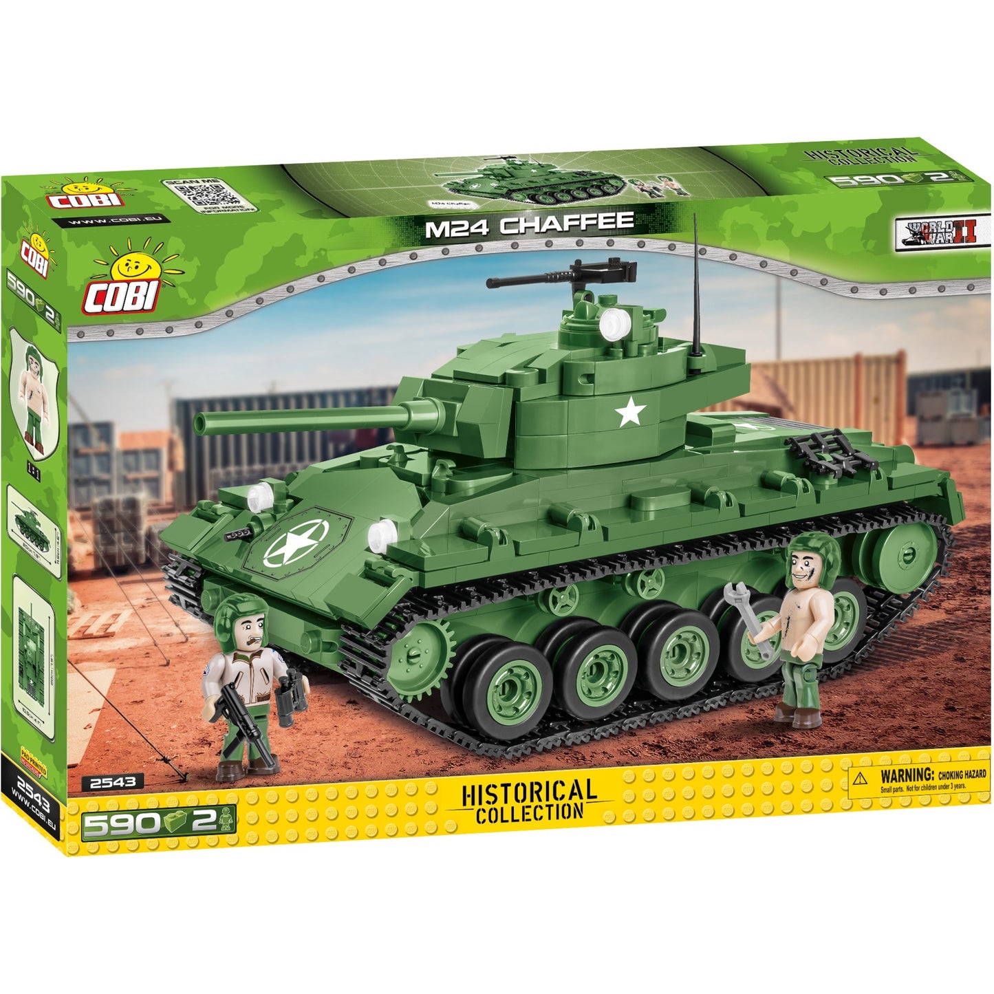 WW2 M24 Chaffee, Konstruktionsspielzeug