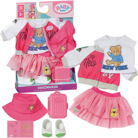 BABY born Deluxe Reise-Outfit 43 cm, Puppenzubehör
