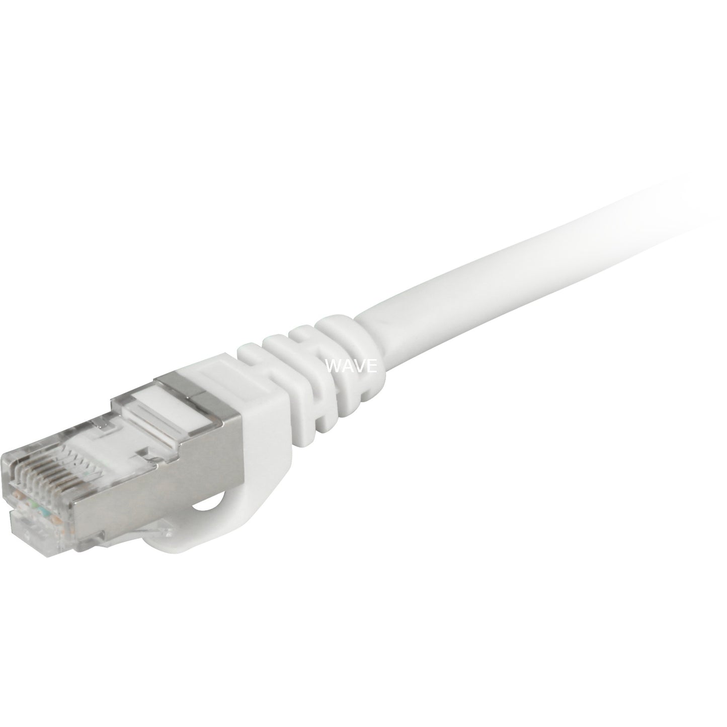 Sharkoon Patchkabel SFTP, RJ-45, mit Cat.7a Rohkabel (weiss, 1 Meter)