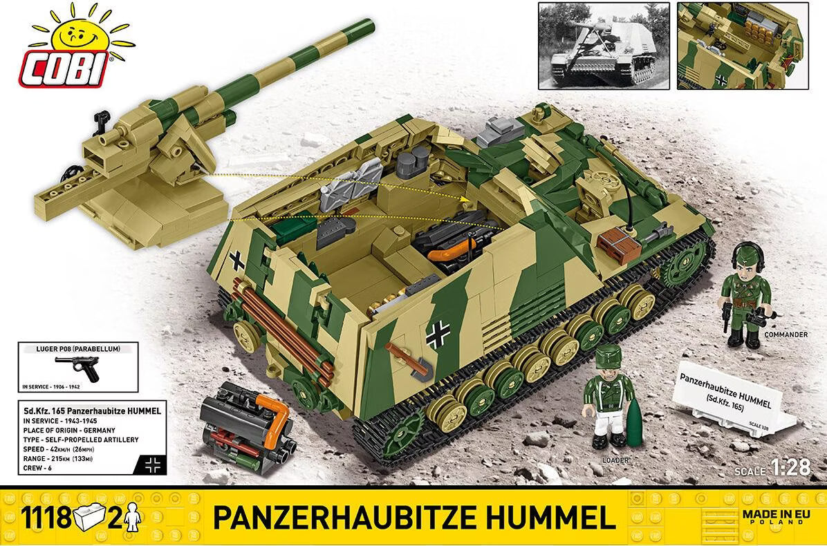 Panzerhaubitze Hummel (Sd.Kfz.165), Konstruktionsspielzeug