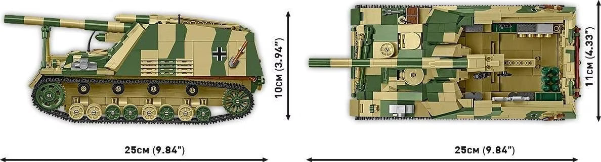 Panzerhaubitze Hummel (Sd.Kfz.165), Konstruktionsspielzeug