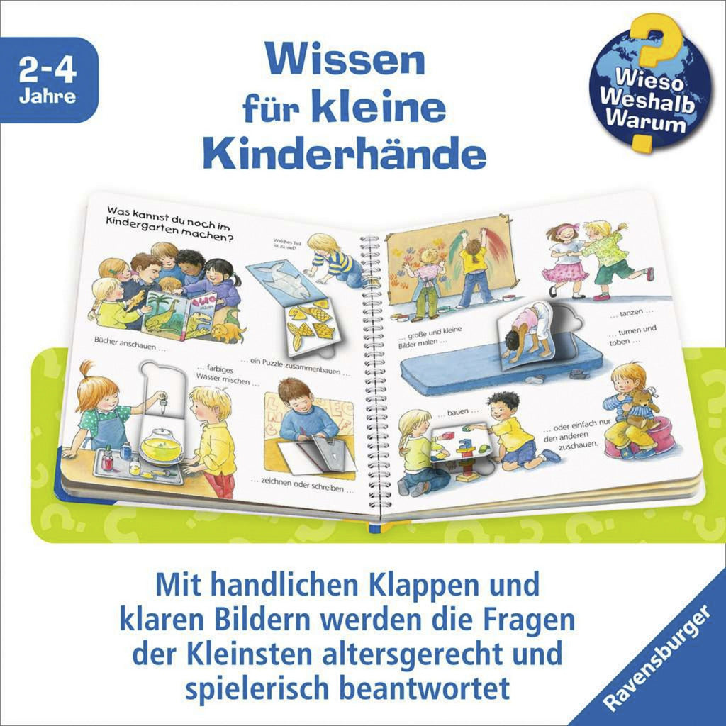 Wieso? Weshalb? Warum? junior Band 24 - Mein Kindergarten, Lernbuch