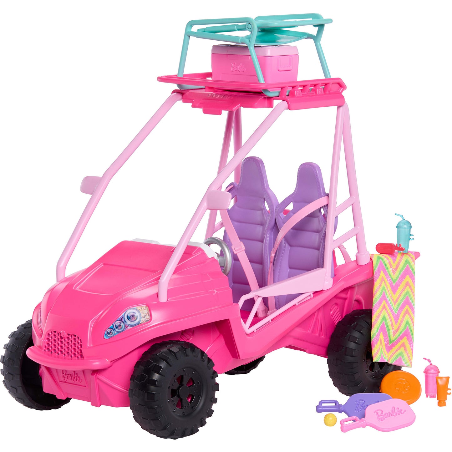 Barbie Mysteries Beach Detectives Ultimativer Strand-Buggy, Spielfahrzeug