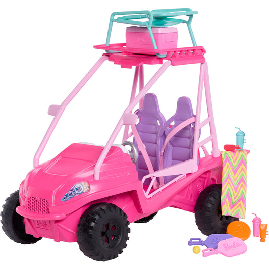Barbie Mysteries Beach Detectives Ultimativer Strand-Buggy, Spielfahrzeug