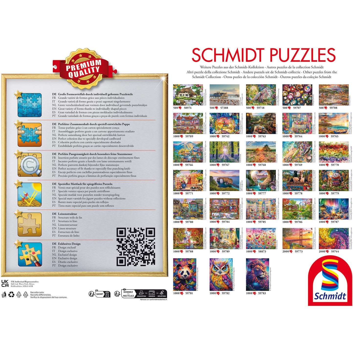 Gemütliche Weihnachten, Puzzle
