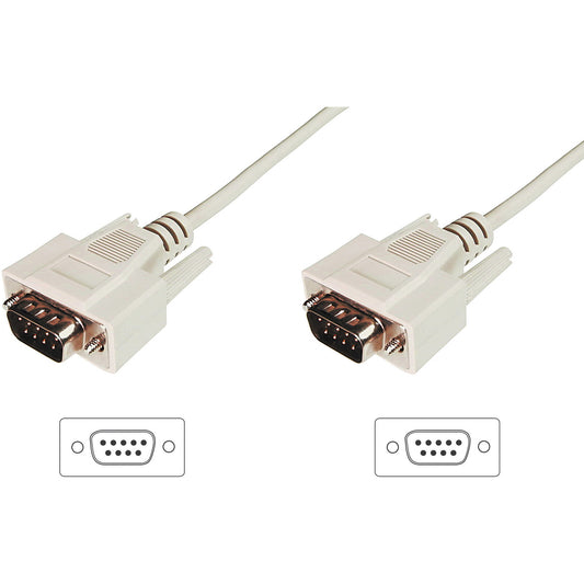 Serielles Datatransfer Anschlusskabel, D-Sub9 (Stecker) > D-Sub9 (Stecker)