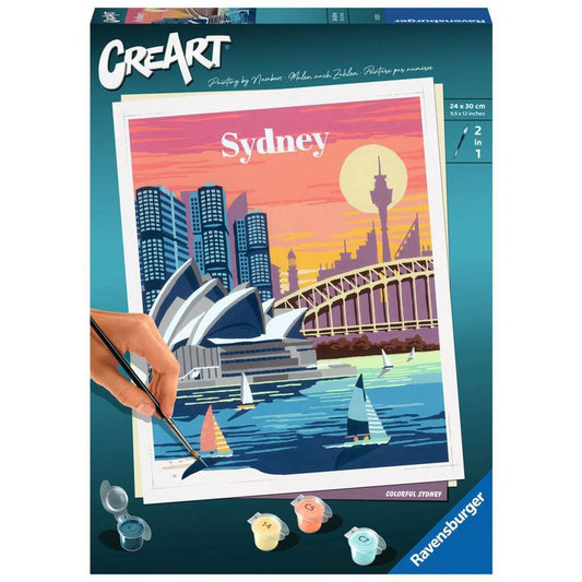 Ravensburger CreArt - Colorful Sydney, Malen